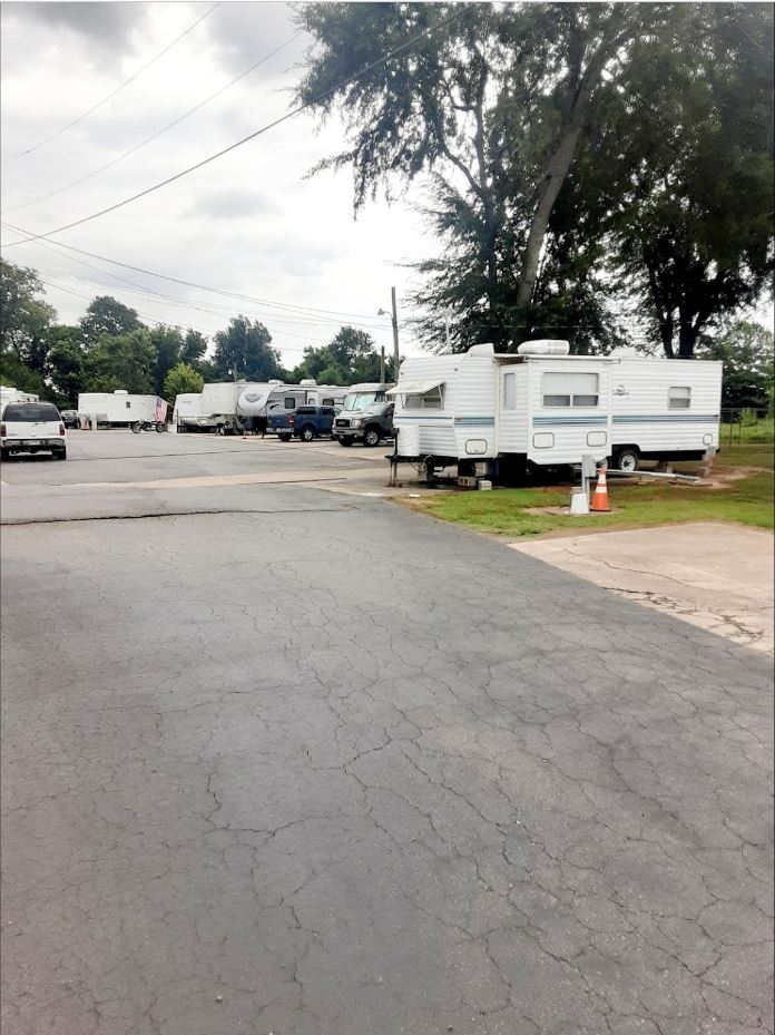 North Little Rock RV Park Layout